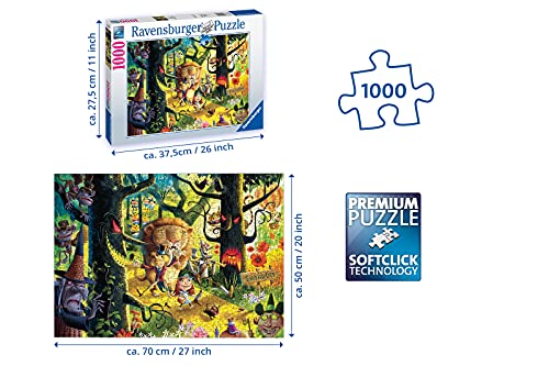 Ravensburger, Puzzle 1000 Piezas, El Mago de Oz, Puzzle Adultos, Rompecabeza de Calidad, Exclusivo en Amazon