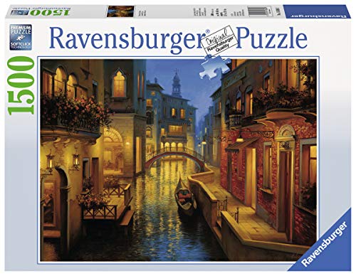 Ravensburger Puzzle 1500 Piezas, Ciudad de Venecia, Puzzle Venecia, Puzzle para Adultos, Rompecabezas Ravensburger de óptima calidad