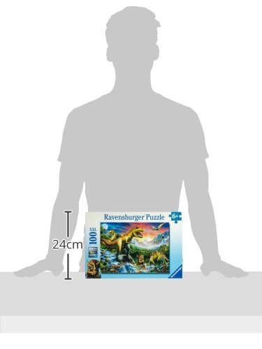 Ravensburger - Puzzle con diseño de Dinosaurios, 100 Piezas (10665 3)