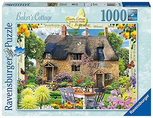 Ravensburger Puzzle, Puzzle 1000 Piezas, La Casa del Panadero, Puzzle Adultos, Rompecabezas de Calidad