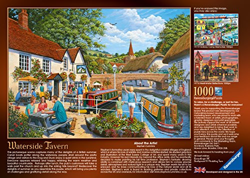 Ravensburger-Rompecabezas Waterside Tavern, Multicolor (19695)