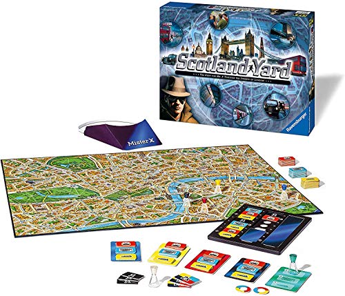 Ravensburger - Scotland Yard, Juego de Habilidad, para 6 Jugadores (26646) (Importado)