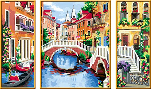 Ravensburger- Verträumtes Venedig 28914-Cuadro para Pintar por números, diseño de Venecia, Multicolor, Talla única (28914)