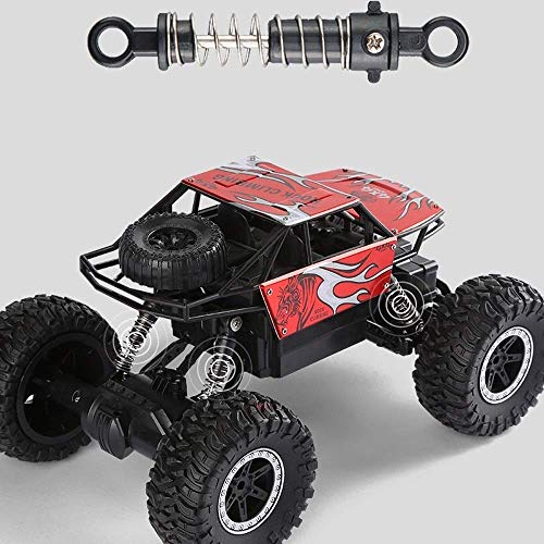 RC Cars Electric Off-Road Remote Control Car Trucks Vehicle 2.4Ghz 4WD Powerful Big Foot Racing Climbing Cars Charging High-Speed Crawler Buggy Hobby Toy for Kids Gift (Size : 2 Battery) (2 Battery