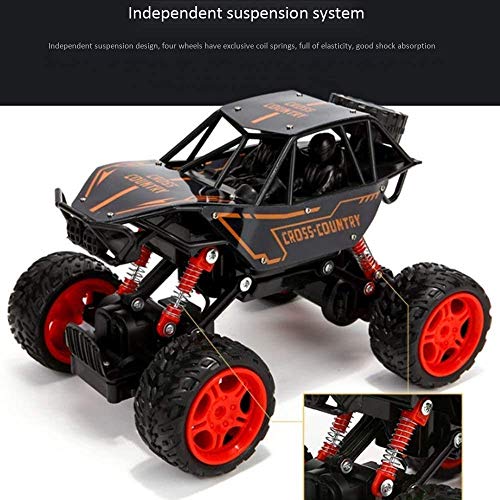 RC Truck RC Cars Rock Crawler Monster Car Off Road Vehicle Toys-Radio Controlled Outdoor Offroad Trucks for Boys Girls Adults (Color : Green) (Color : Black) (Green)