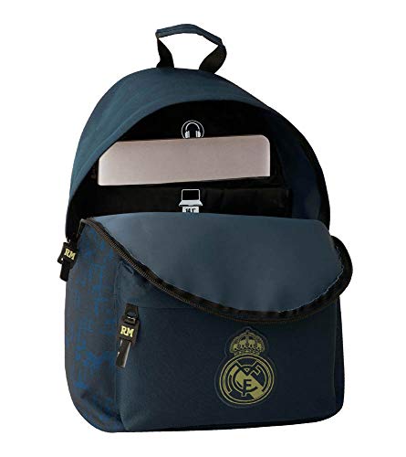 Real Madrid C.F. 611934819 Equipaje Infantil, Unisex niños, Azul, Talla única