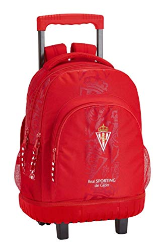 Real sporting de gijon Multicolor Mochila Tiempo Libre y Sportwear, Adultos Unisex, SF-611972-818