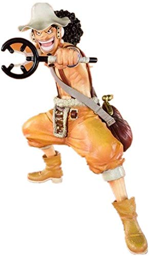 Regalo Anime Modelo Muñeca One Piece / One Piece Zero Pirate Legion Sniper King Usopp 20 Aniversario Animación Versión Versión Juguete Acción Figura Escultura 14cm