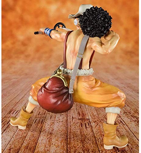 Regalo Anime Modelo Muñeca One Piece / One Piece Zero Pirate Legion Sniper King Usopp 20 Aniversario Animación Versión Versión Juguete Acción Figura Escultura 14cm