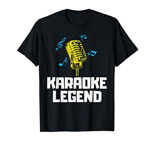 Regalos musicales para cantantes de karaoke - Karaoke Legend Camiseta