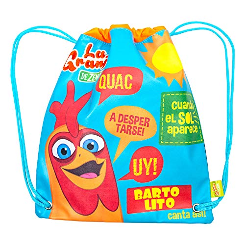 REINO INFANTIL- SAQUITO DE MERIENDA Mochila, Multicolor (CIFE Spain 41909)