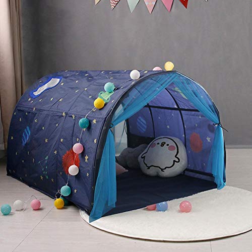 Renoble Tienda De Juegos para Niños, Tienda Campaña Infantil, Tienda De Juegos para Litera, Casa Segura Tienda Túnel, Tepee Tent Carpa De Juegos para Niños, 140x100x80cm Fashionable