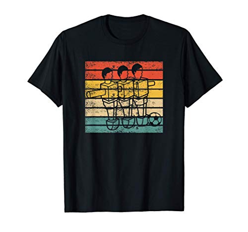 Retro Foosball Clásico Vintage Fútbol De Mesa Camiseta