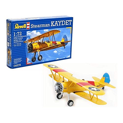 Revell 04676 Stearman Kaydet - Avioneta a escala 1:72 [Importado de Alemania]