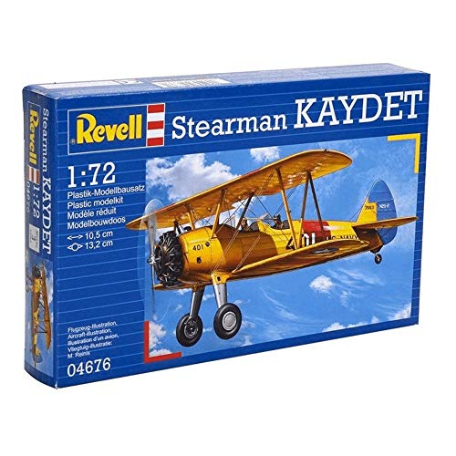 Revell 04676 Stearman Kaydet - Avioneta a escala 1:72 [Importado de Alemania]