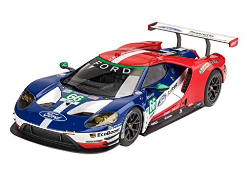 Revell 07041 12 Maqueta de Ford GT – Le Mans en Escala 1: 24, Niveles 4