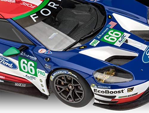 Revell 07041 12 Maqueta de Ford GT – Le Mans en Escala 1: 24, Niveles 4