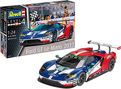 Revell 07041 12 Maqueta de Ford GT – Le Mans en Escala 1: 24, Niveles 4