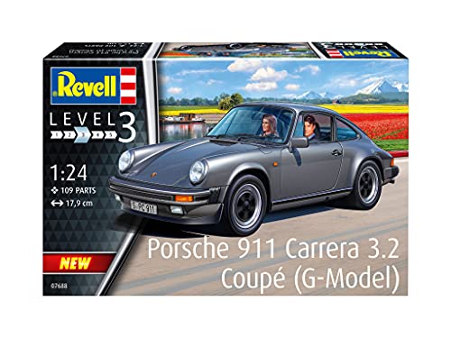 Revell 07688 Model Kit Scale Porsche 911 G Coupé-Maqueta de Coche (Escala 1:24)