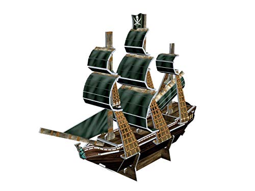 Revell- Barco Pirata 3D Puzzle, Multicolor (00115)