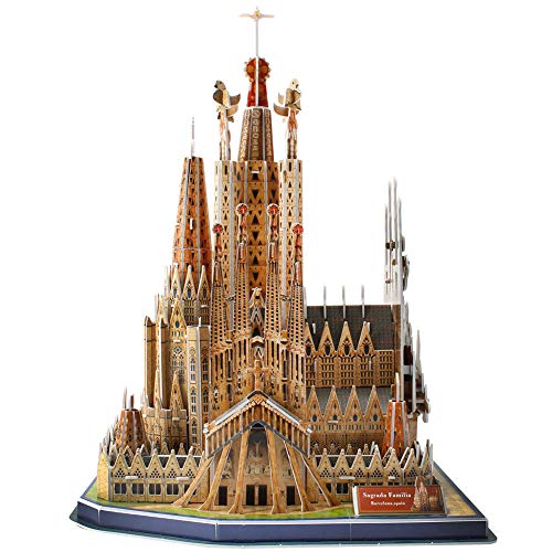 Revell- basílica de la Sagrada Familia, Altura 33,0cm 3D Puzzle, Multicolor (00206)