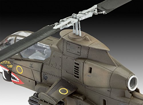 Revell- Bell AH-1G Cobra Maqueta Helicóptero, Multicolor, 19,0 cm de Largo (04956)