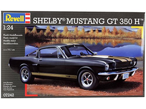 Revell- Ford Maqueta Shelby Mustang GT 350 H, Kit Modelo, Escala 1:24 (07242)