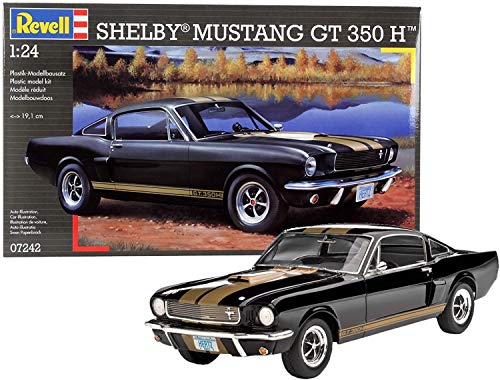 Revell- Ford Maqueta Shelby Mustang GT 350 H, Kit Modelo, Escala 1:24 (07242)