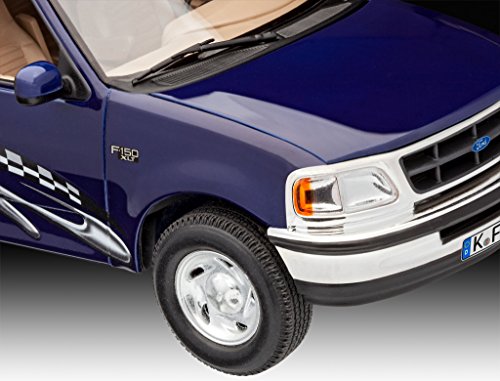 Revell Maqueta 1997 Ford F-150 XLT, Kit Modelo, Escala 1:25 (7045)(07045), 22,9 cm de Largo