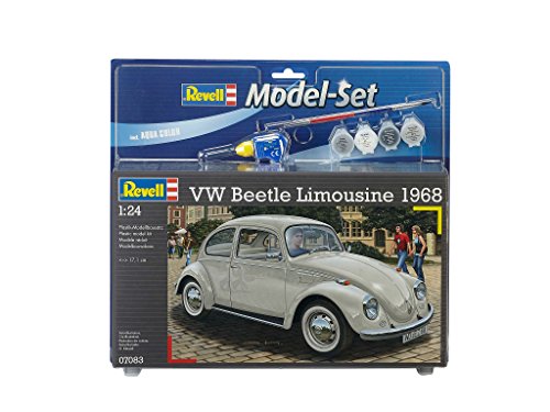 Revell - Maqueta Modelo Set VW Beetle Limousine 68, Escala 1:24 (67083)