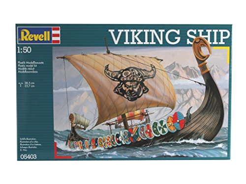 Revell Maqueta Viking Ship, Kit Modello, Escala 1:50 (5403) (05403)