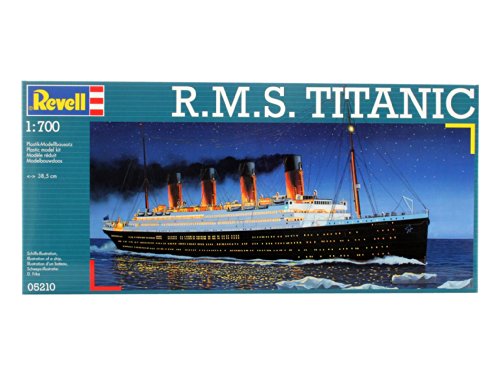 Revell- Other License Maqueta R.M.S. Titanic, Kit Modello, Escala 1:700 (5210) (05210)