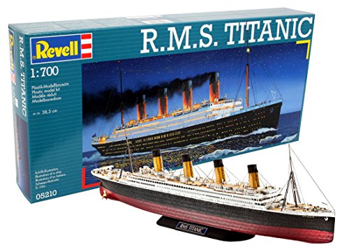 Revell- Other License Maqueta R.M.S. Titanic, Kit Modello, Escala 1:700 (5210) (05210)