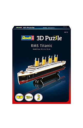 Revell- RMS Titanic 3D Puzzle, Multicolor (00112)