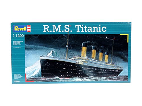 Revell- Titanic en Escala 1/1200-Revell RE05804, 22,3 cm de Largo (05804)