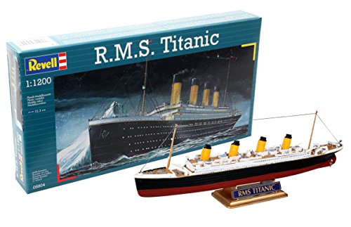 Revell- Titanic en Escala 1/1200-Revell RE05804, 22,3 cm de Largo (05804)