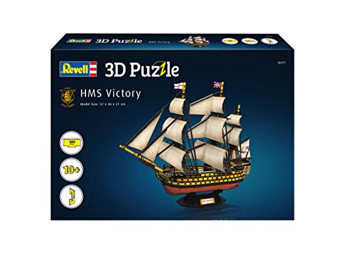 Revell- velero HMS Victory, Longitud 57,0cm 3D Puzzle, Multicolor (00171)