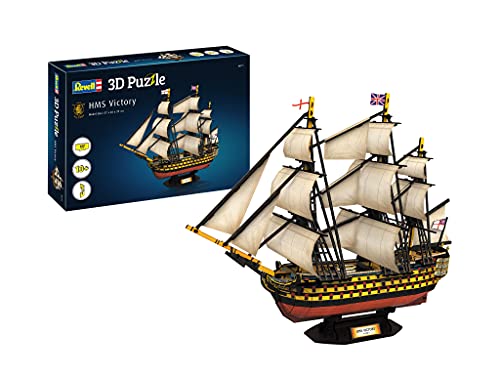 Revell- velero HMS Victory, Longitud 57,0cm 3D Puzzle, Multicolor (00171)