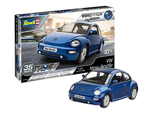 Revell- VW Beetle (New) 1:24 Volkswagen Kit Modello (07643)