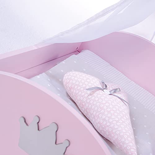 roba-kids - Cama de muñecas, color rosa (Roba Baumann 98033)