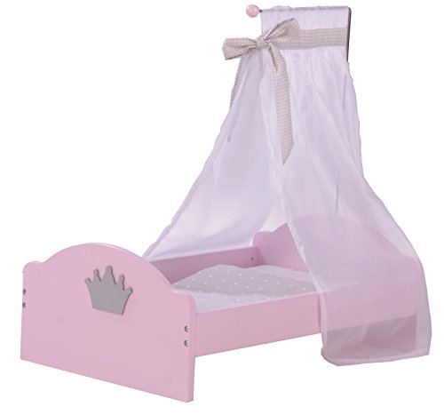 roba-kids - Cama de muñecas, color rosa (Roba Baumann 98033)