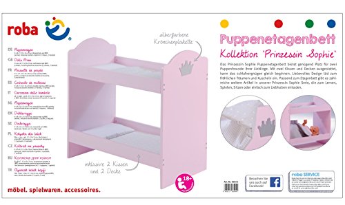 roba-kids - Litera de muñecas, color rosa (Roba Baumann 98031)