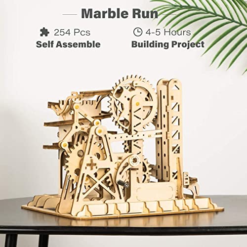 Robotime Laser Cut Puzzle de Madera | Kit de construcción Set Model | Juego de Puzzle en 3D (Tower Coaster)