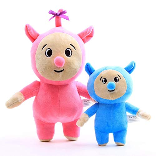 rodjl 2 Piezas 20/30 Cm Kawaii Dibujos Animados Bebé TV Billy Muñeca Y Bam Bam Juguete De Felpa Lindo Muñeco De Peluche Suave Regalo De Cumpleaños para Niños