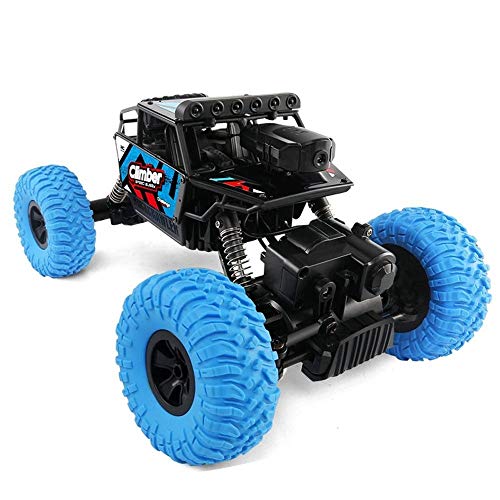 ROIY WiFi FPV 480P Cámara App Control Sistema De Suspensión Independiente Coches Juguetes Regalo RC Coches 1/18 2.4GHz 4WD RC Off-Road Car