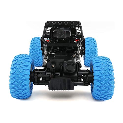 ROIY WiFi FPV 480P Cámara App Control Sistema De Suspensión Independiente Coches Juguetes Regalo RC Coches 1/18 2.4GHz 4WD RC Off-Road Car