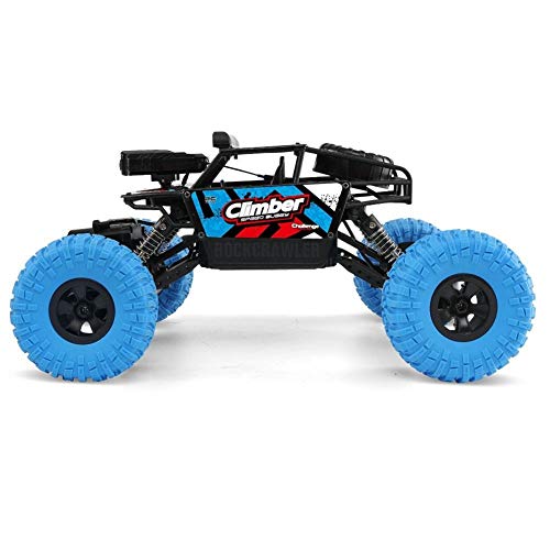 ROIY WiFi FPV 480P Cámara App Control Sistema De Suspensión Independiente Coches Juguetes Regalo RC Coches 1/18 2.4GHz 4WD RC Off-Road Car