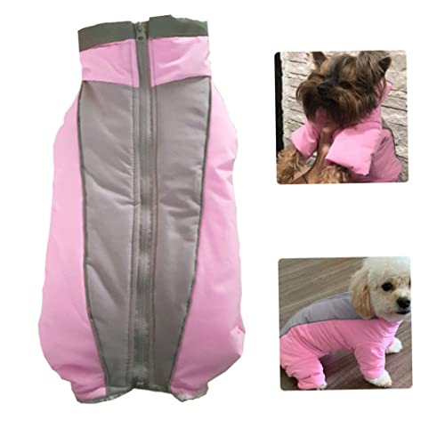 Ropa impermeable para perros Diseño de Guardia de Stormegor de invierno Chaleco de perro Abrigo a prueba de viento Abrigo de mascotas Frío Tiempo frío Chaqueta de perrito caliente para invierno, XL,