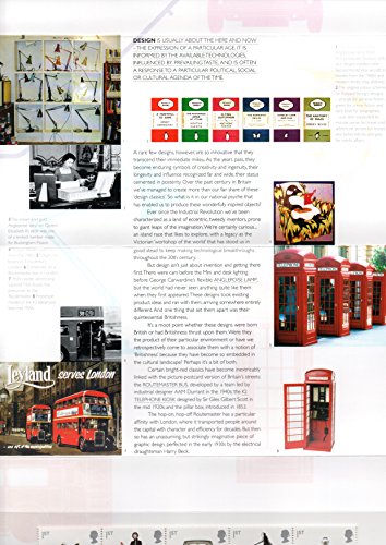 Royal Mail Sellos Paquete de Presentación British Design Classics