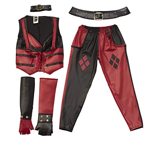 Rubbies - Disfraz de Harley Quinn para Mujer, Talla M (880586_M)